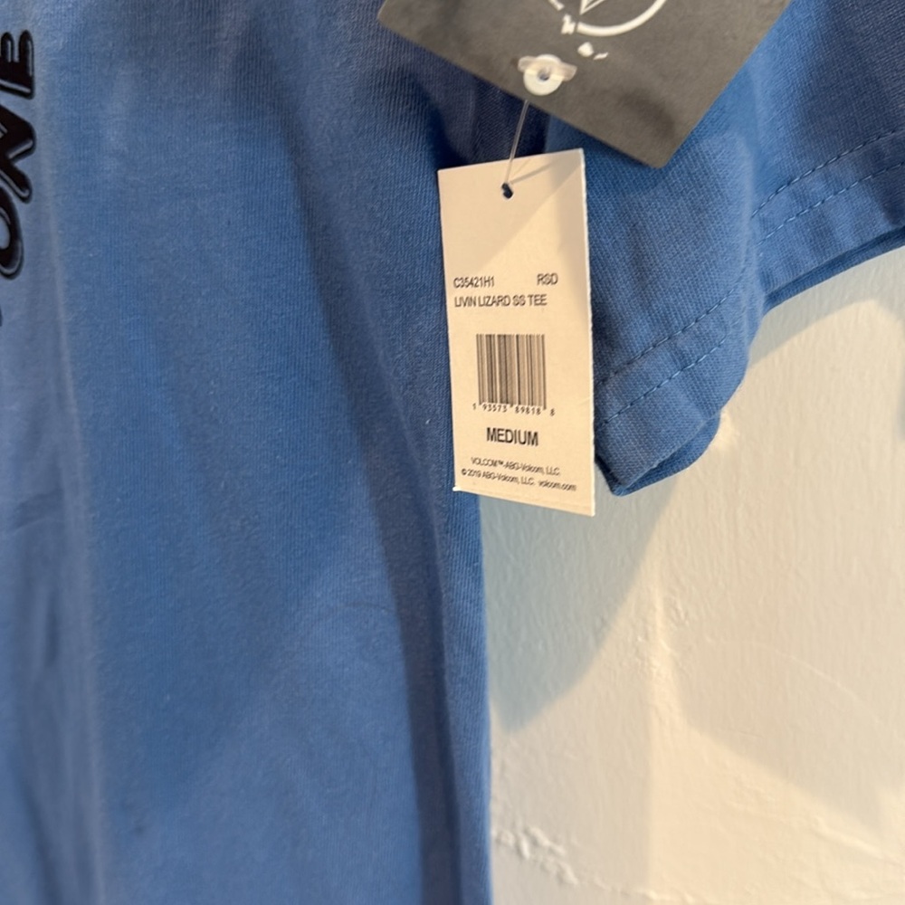 Volcom Kids Blue Graphic T-Shirt - Picture 4 of 7